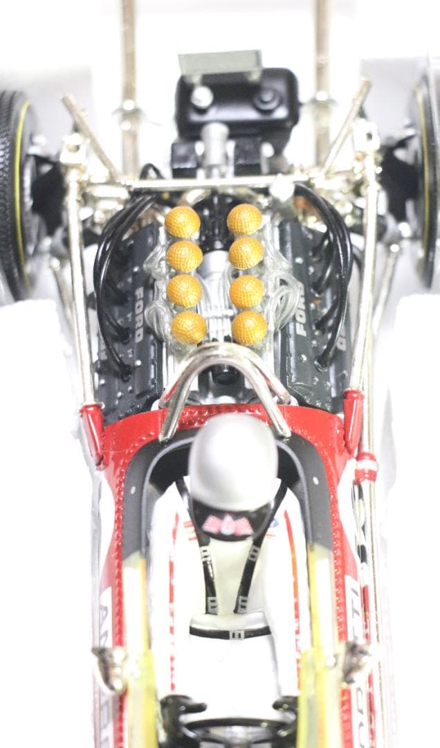 Quartzo１/１８ ロータス４９Ｂ　１９６８マリオ・アンドレッティ　中古品