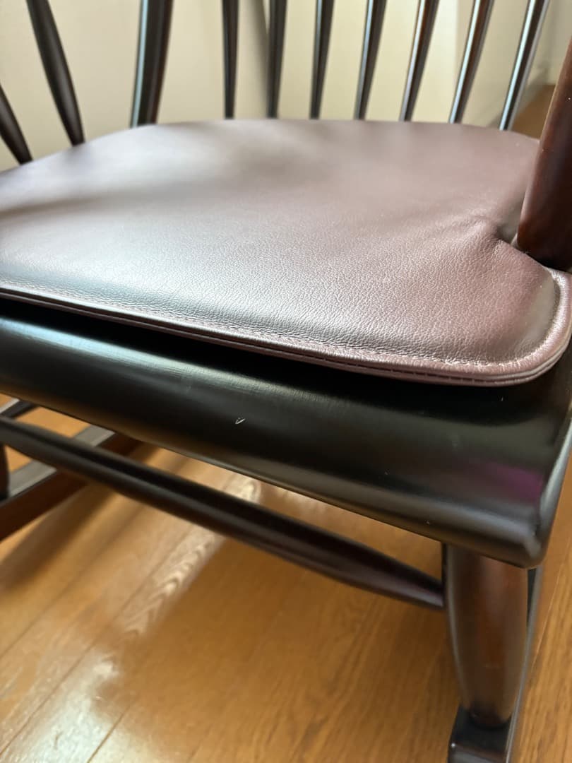 松本民芸家具　ロッキングチェア　クッション付き