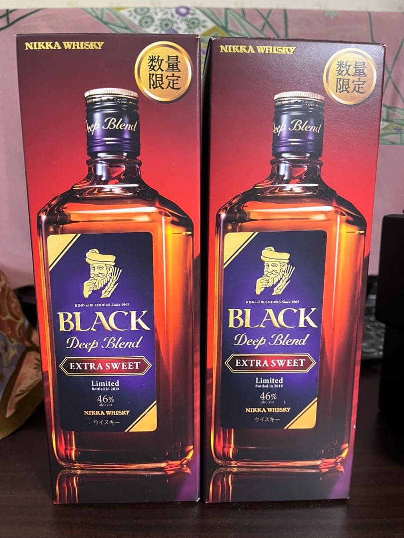 ニッカ　ディープブレンドエクストラスイート　限定 2本セット　カートン付き