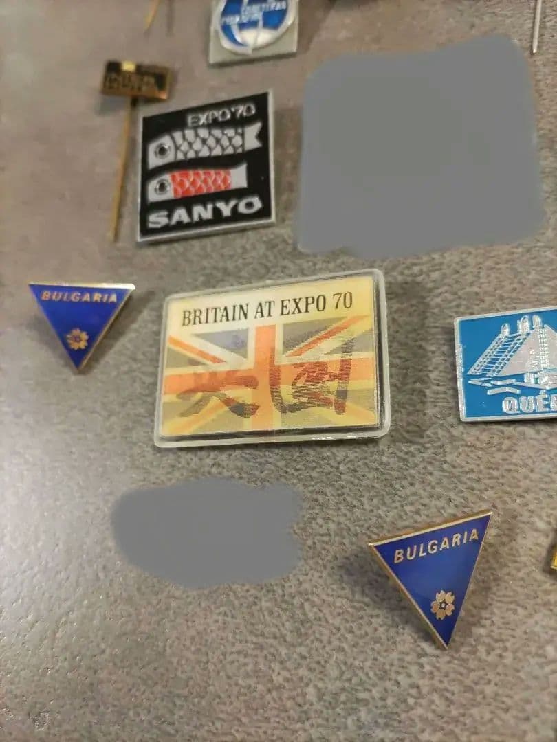 1970年大阪万博各国バッヂ