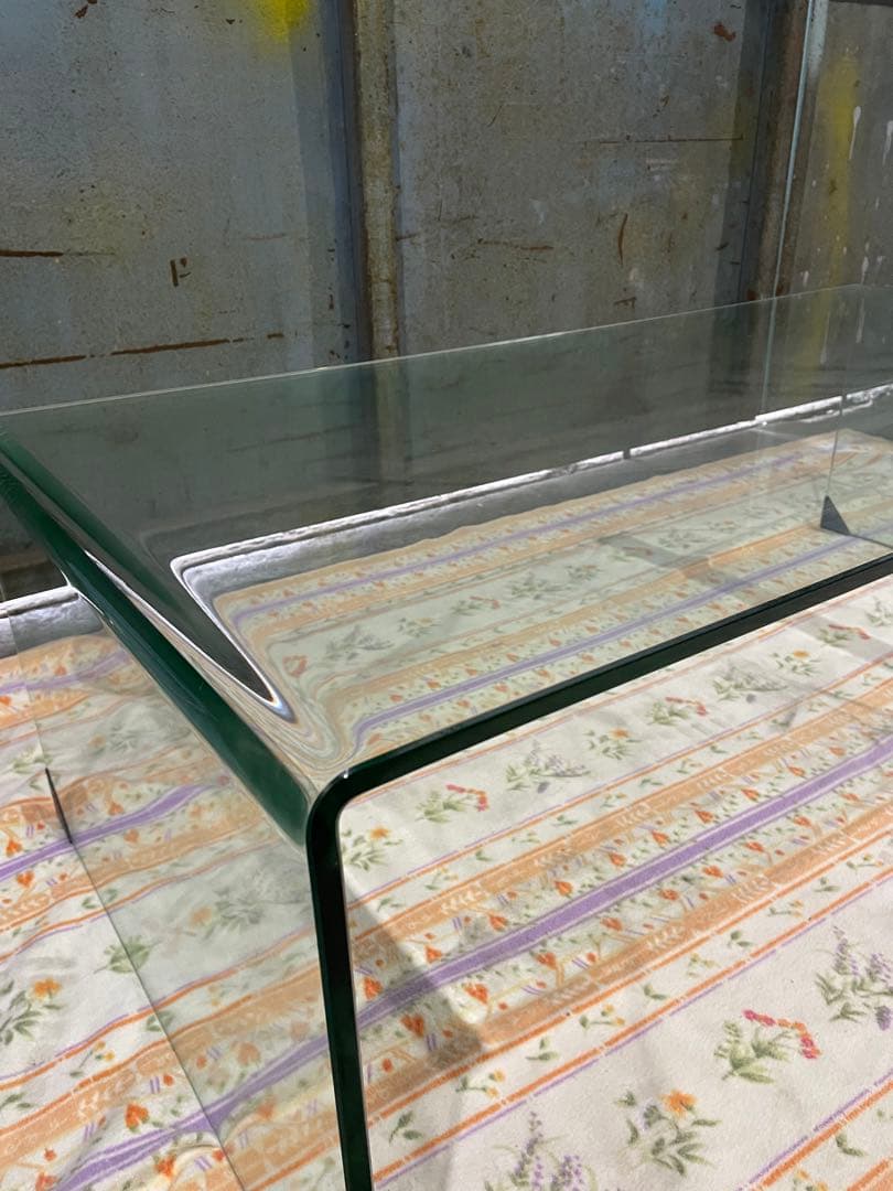 Francfranc ガラステーブル コーヒーテーブル