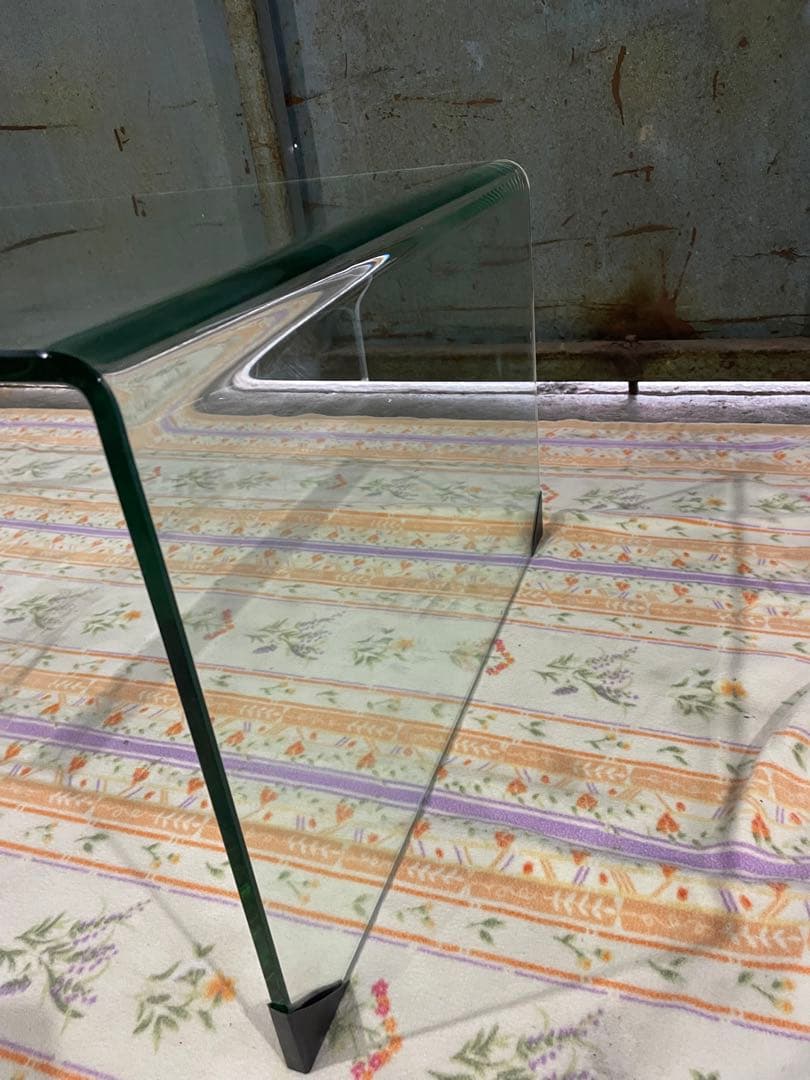 Francfranc ガラステーブル コーヒーテーブル