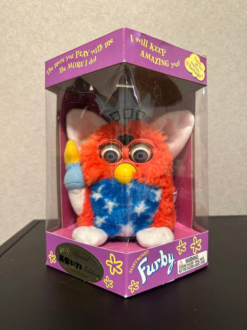 ファービー　英語版　初代　Furby 自由の女神デザイン
