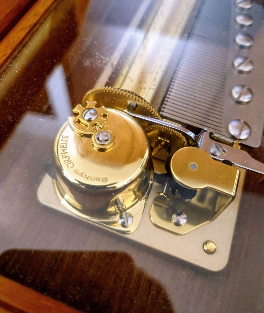 【美品】サンキョー オルフェウス 50弁 高級オルゴール SANKYO