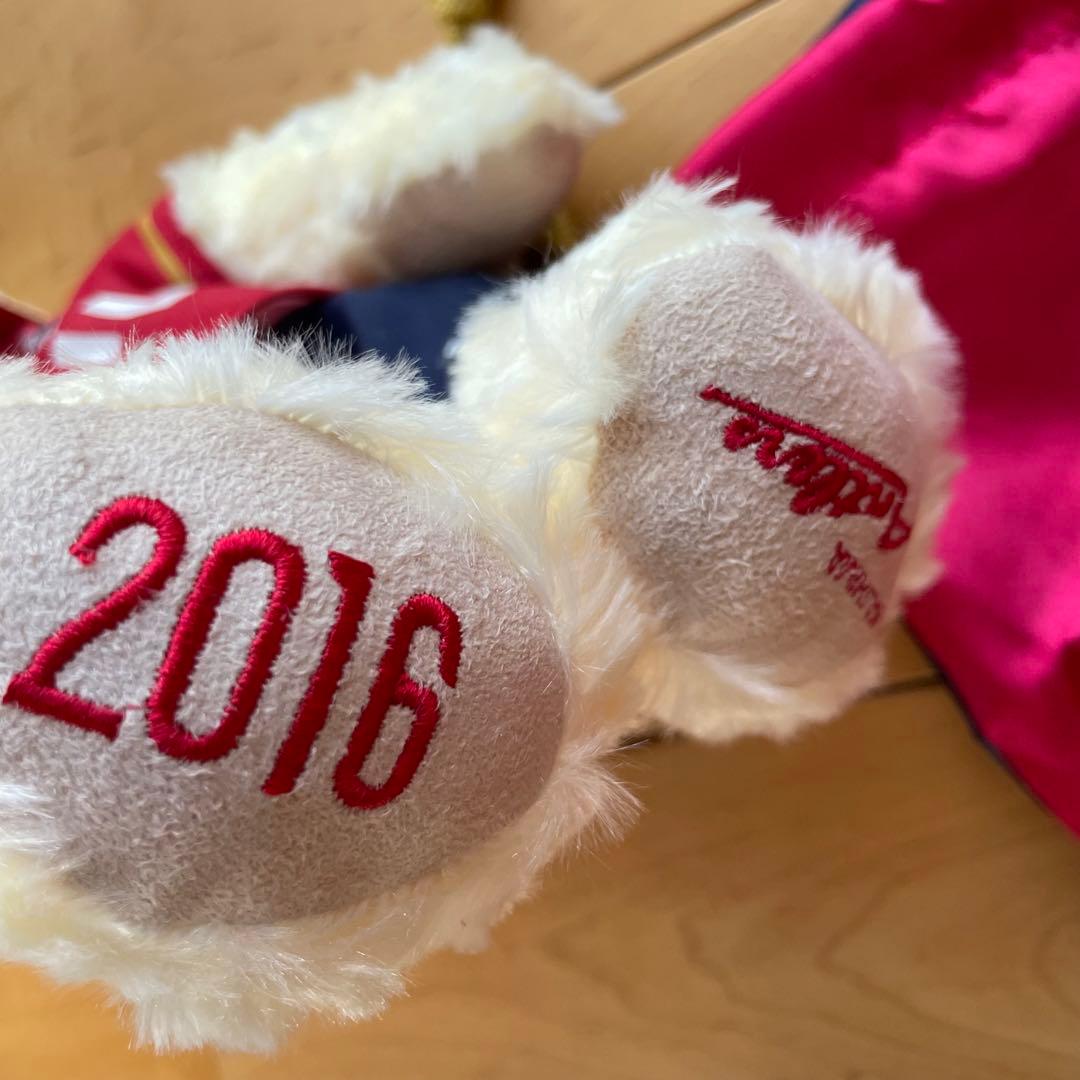 7点鹿島アントラーズ日本代表柴崎岳サイン入りぬいぐるみテディベアタオルマフラー