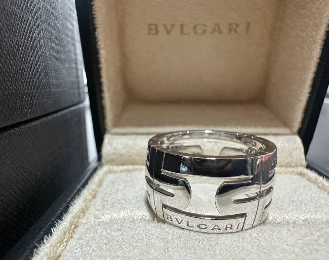 BVLGARI シルバー ロゴリング