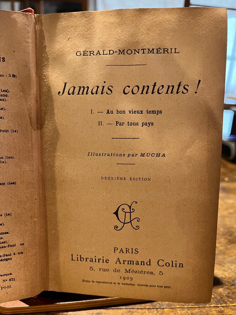 Jamais contents ! Gérald-Montméril 1909