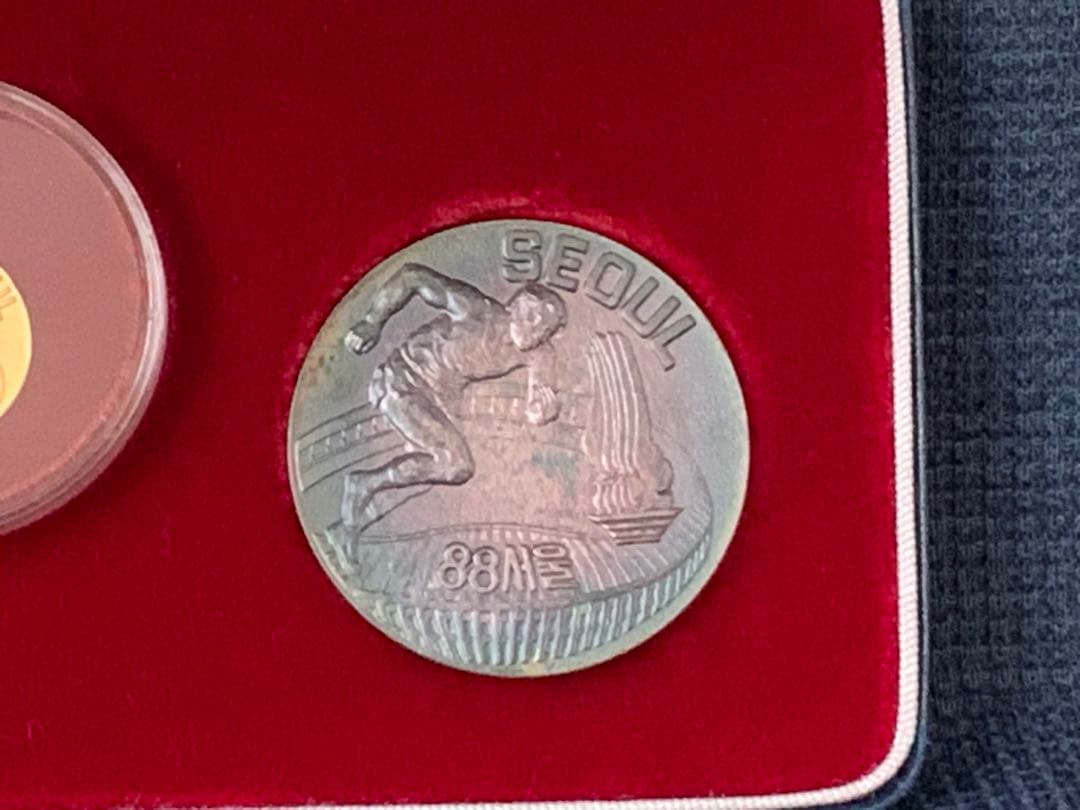 ソウルオリンピック公式参加記念メダル 1988 金銀銅