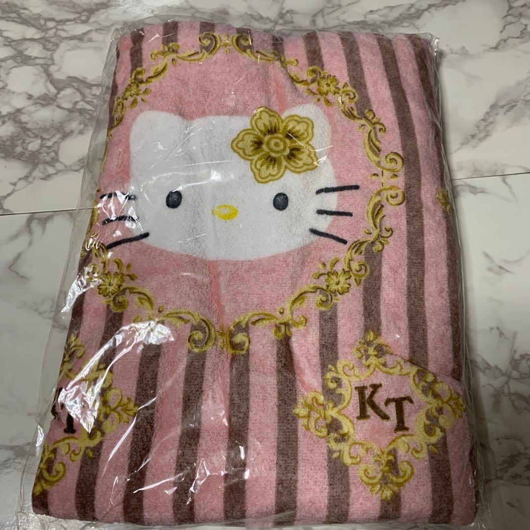 Sanrio Hello kitty バスタオル　エレガントキティ　2000年