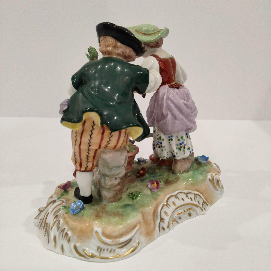 v298-1 ドレスデン カール・ティーメ工房 フィギュリン 高さ12.5㎝