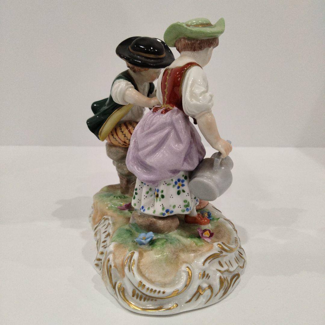 v298-1 ドレスデン カール・ティーメ工房 フィギュリン 高さ12.5㎝