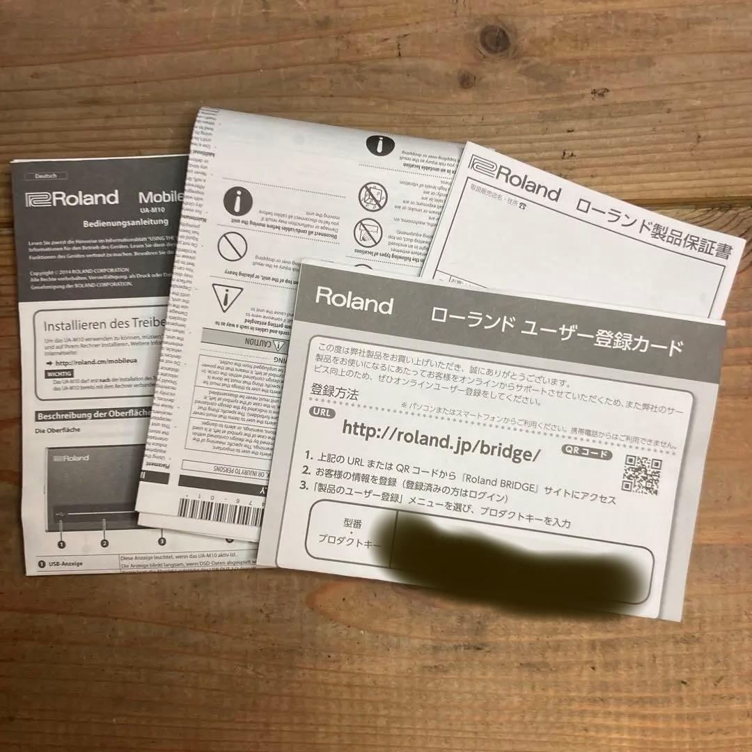 Roland Mobile UA [UA-M10] オーディオインターフェイス