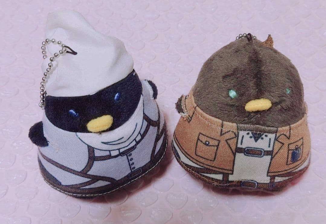 進撃の巨人 リヴァイ リヴァイ お掃除兵長 ちゅんコレ ぬいぐるみ マスコット