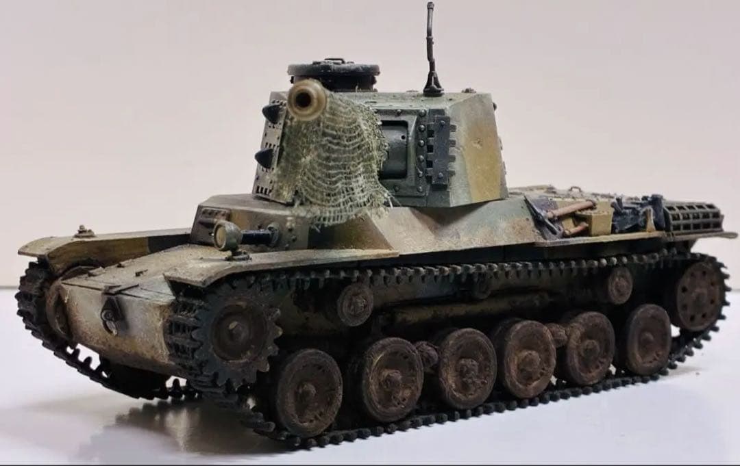 ファインモールド　1/35 三式中戦車　チヌ　完成品　模型　プラモデル　戦車