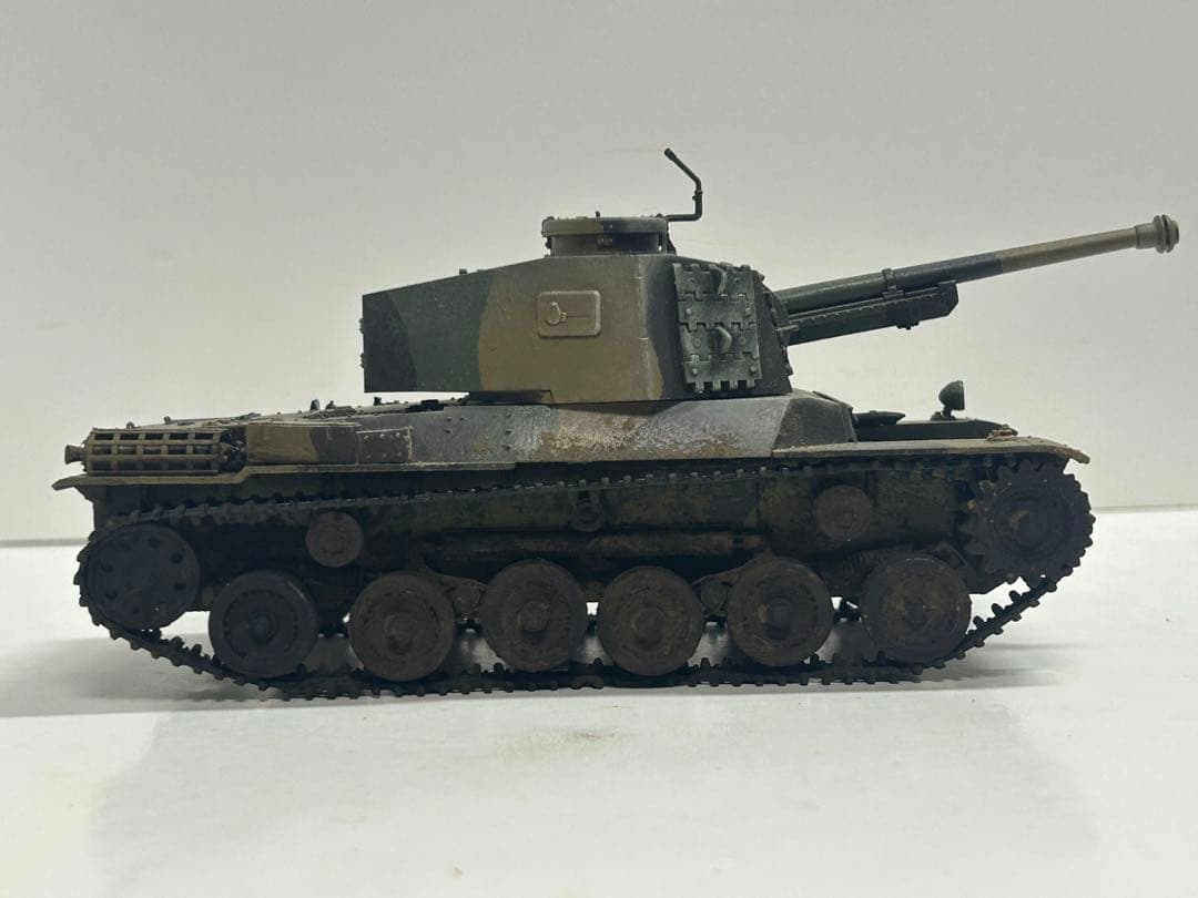 ファインモールド　1/35 三式中戦車　チヌ　完成品　模型　プラモデル　戦車