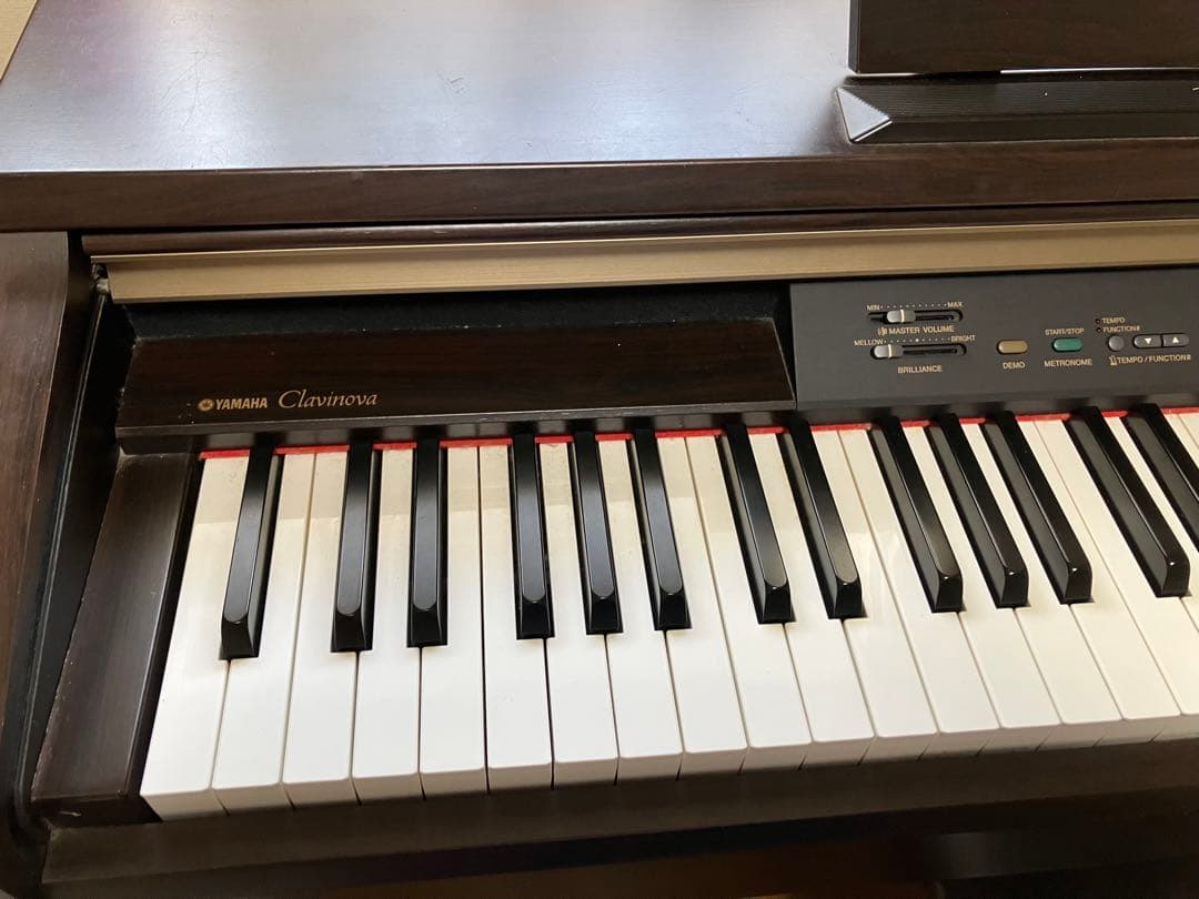 【ジャンク品】YAMAHA CLP-120 デジタルピアノ 椅子付き