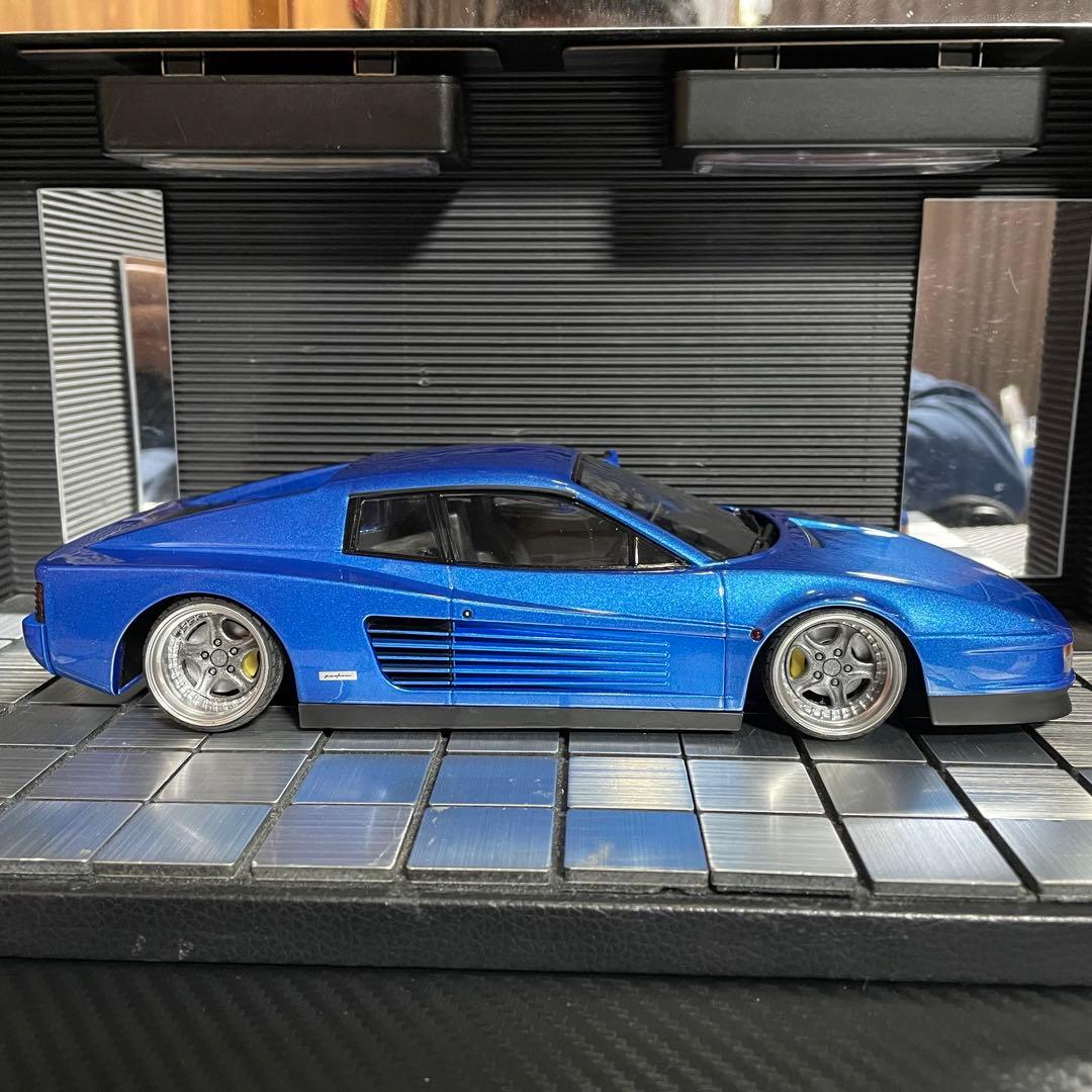 KKスケール 1/18 フェラーリ テスタロッサ モノスペッキオ（カスタム仕様）