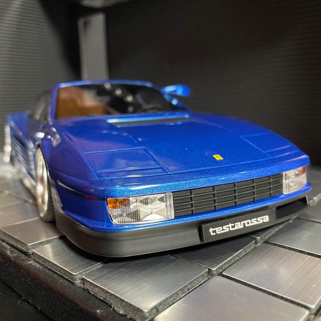 KKスケール 1/18 フェラーリ テスタロッサ モノスペッキオ（カスタム仕様）