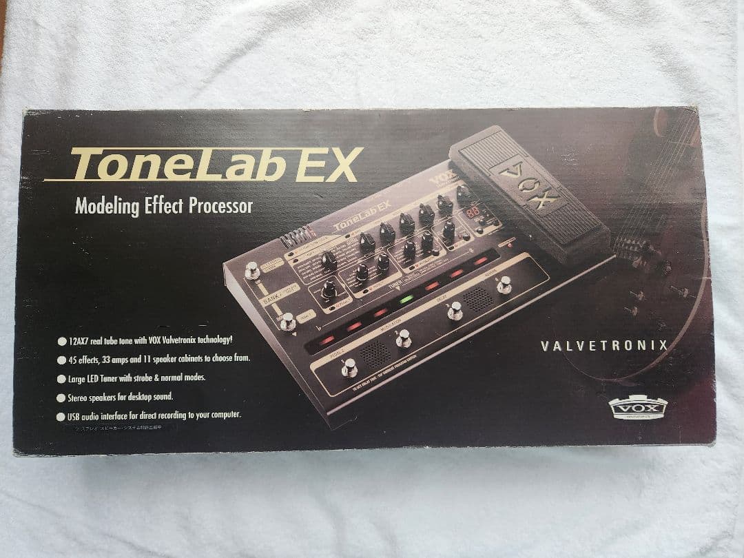 VOX ToneLab EX モデリングエフェクトプロセッサー