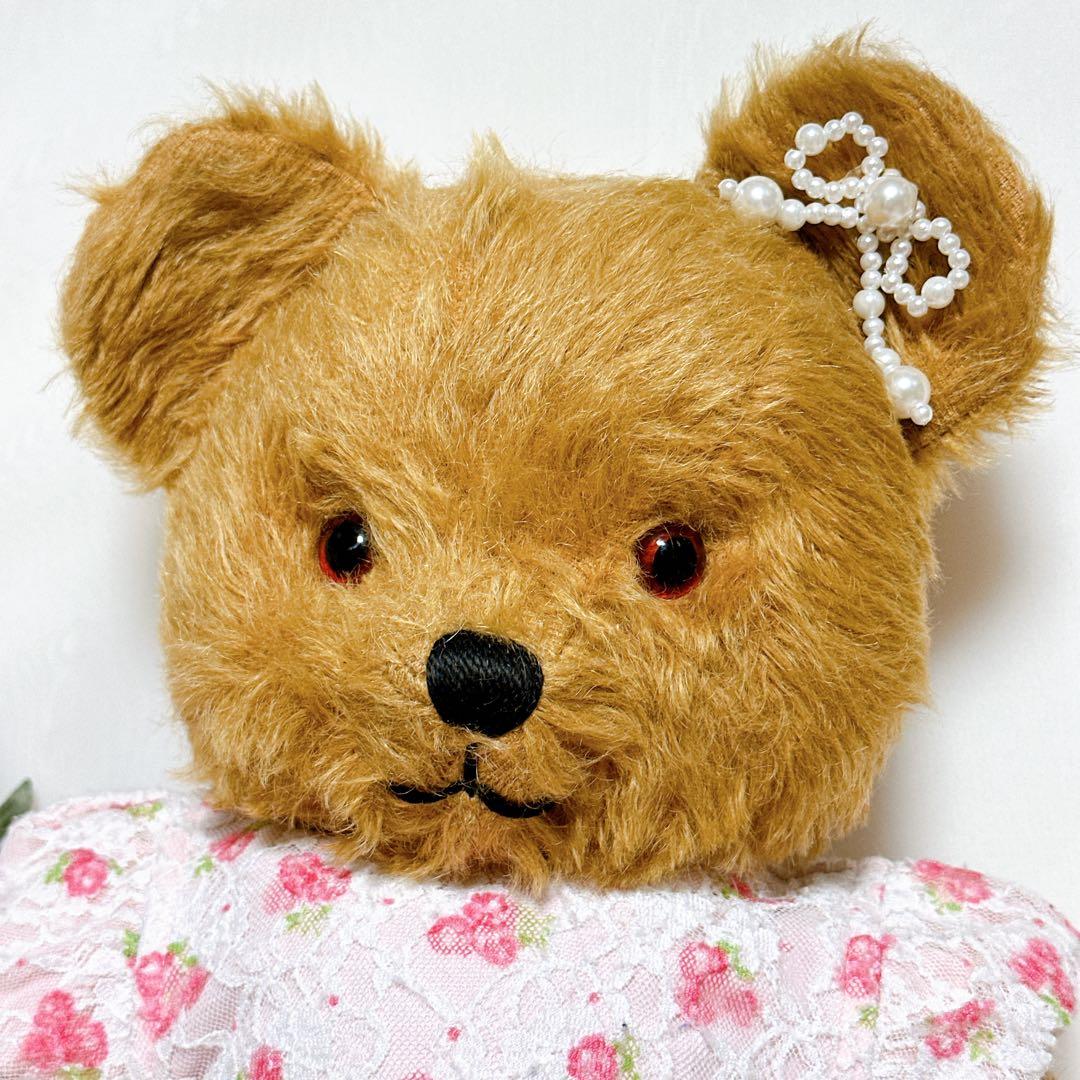 ❤️ペディグリー❤️ 大きめアンティークテディベア　ビンテージ　イギリス