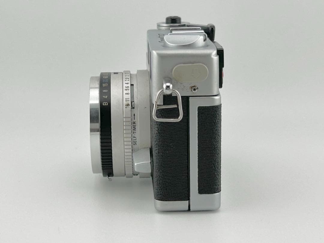【完動品】 Canon Canonet QL17 GIII 動作確認モルト貼替済