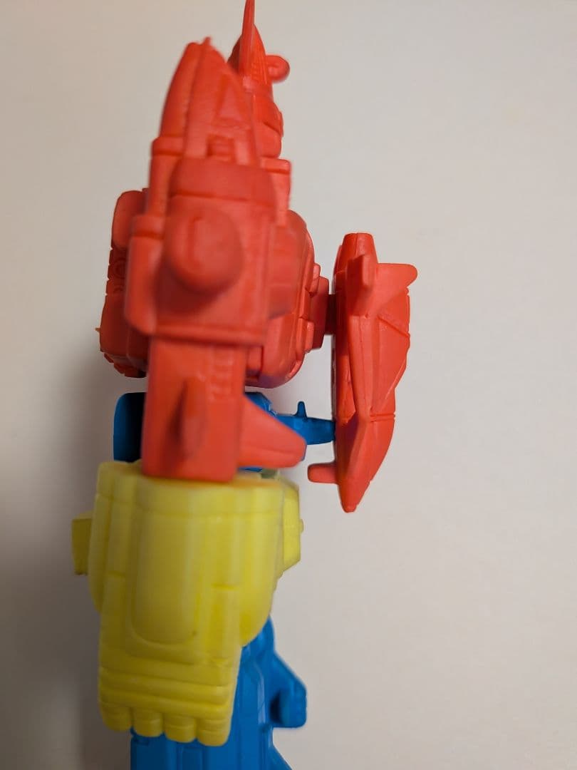 当時物　機甲艦隊ダイラガー　消しゴム　19パーツ+4体