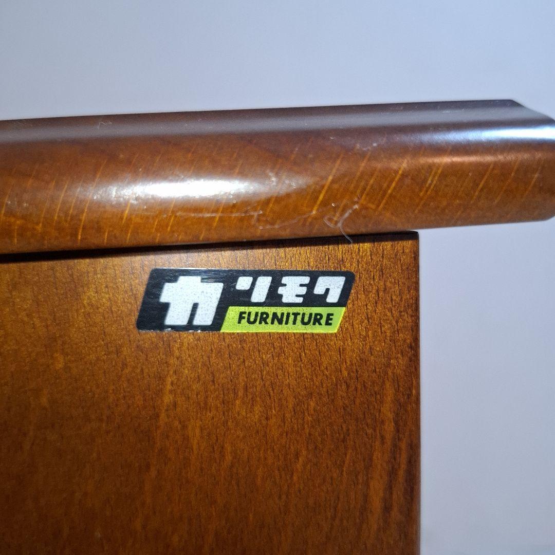 【美品】karimoku カリモク コロニアル 電話台 FAX台 サイドチェスト