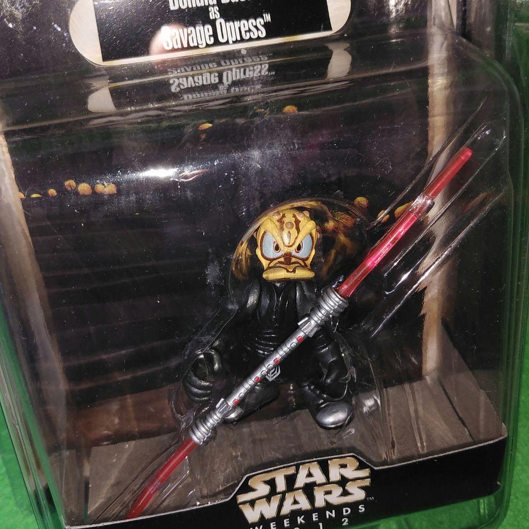 スターウォーズ　スターツアーズ　フィギュア　ドナルド　サヴァージ　オプレス