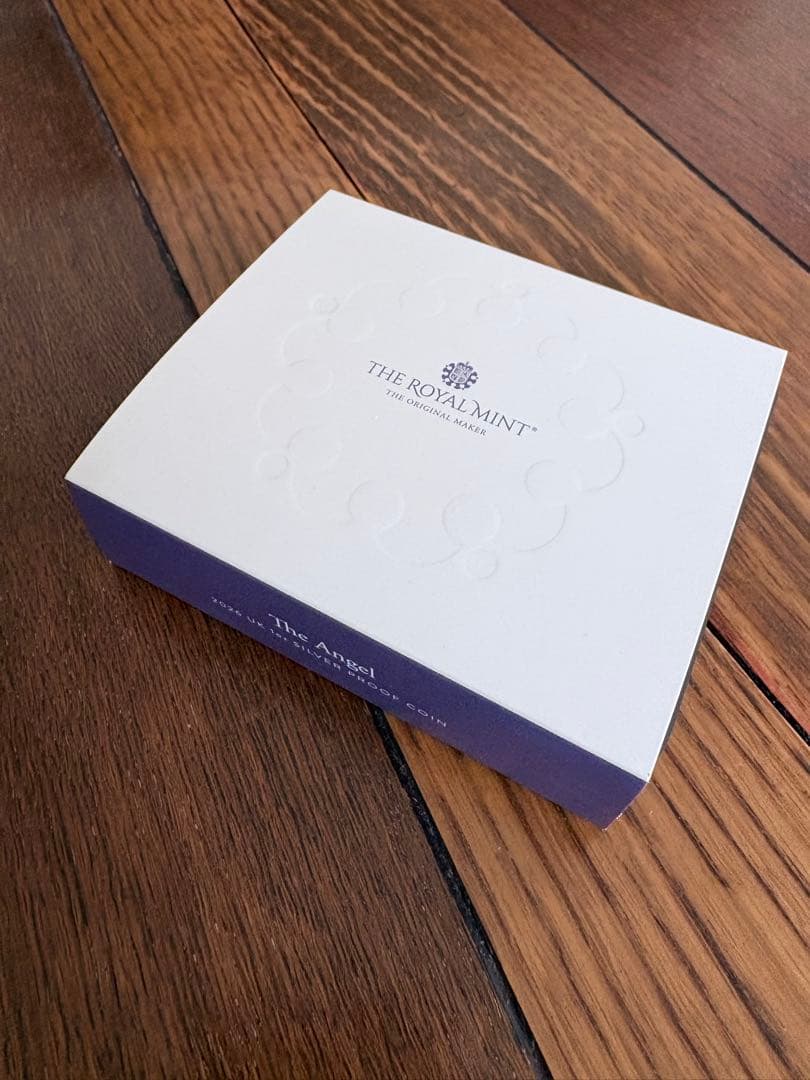 2026イギリス エンジェル（天使とドラゴン） 2ポンド シルバープルーフ