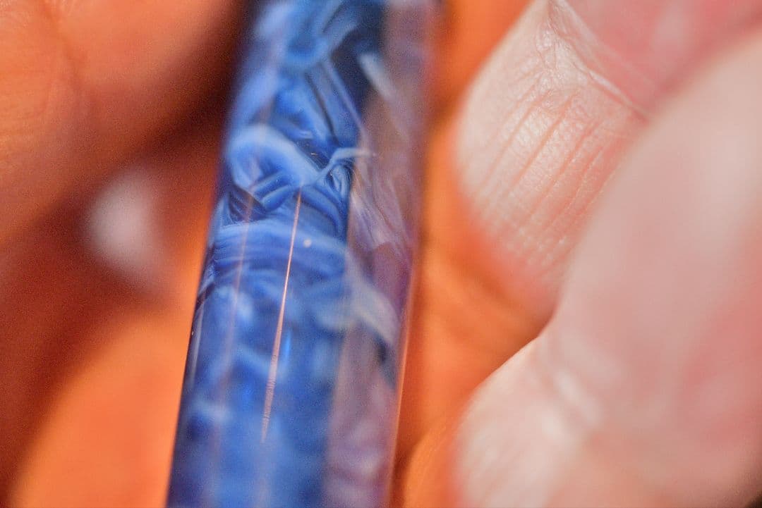 ペリカンスーベレーンM800　ブルー オ ブルー Fニブ