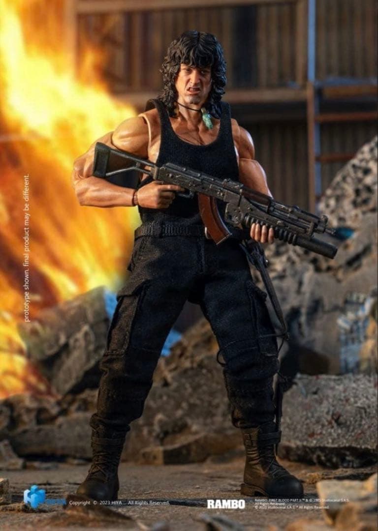 Hiya Toys ランボー3 フィギュア 1/12