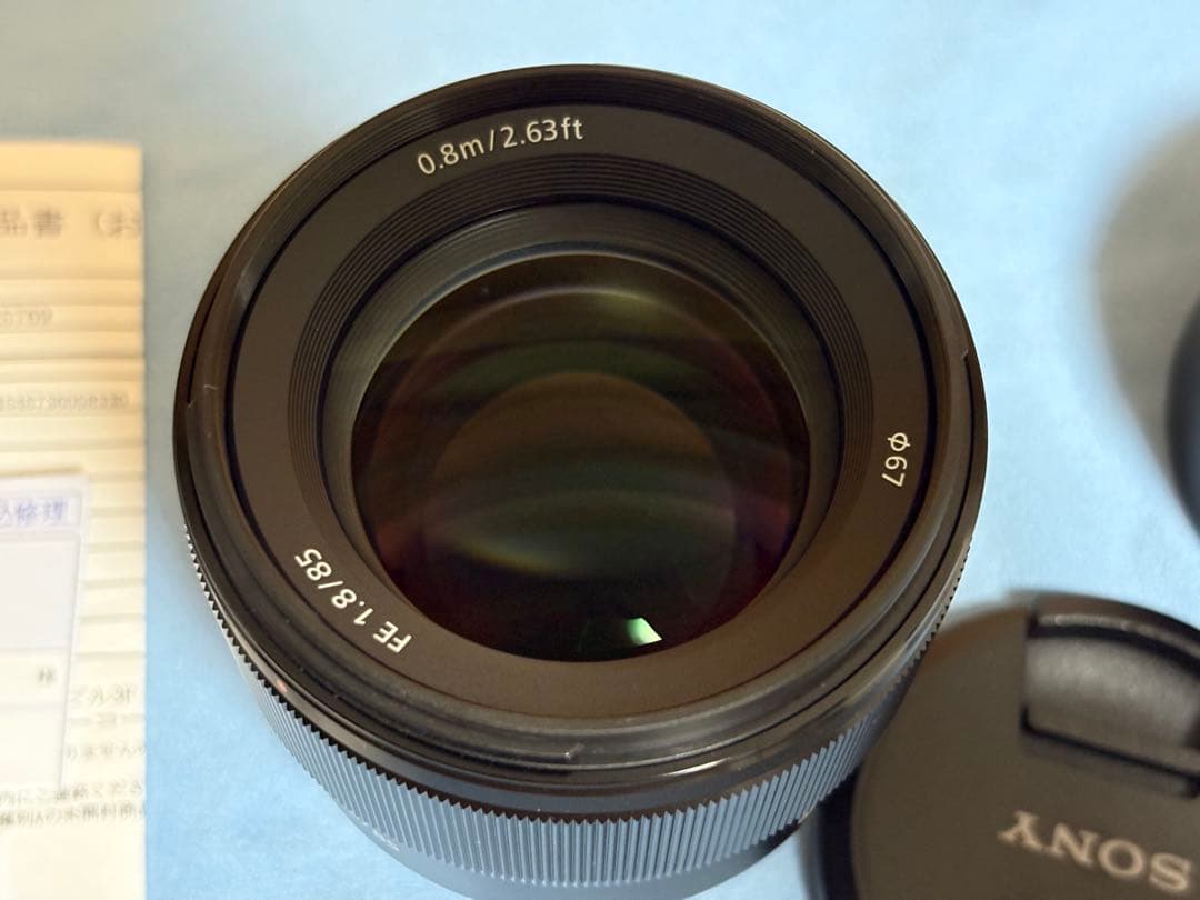 SONY FE 85mm F1.8 レンズ SEL85F18