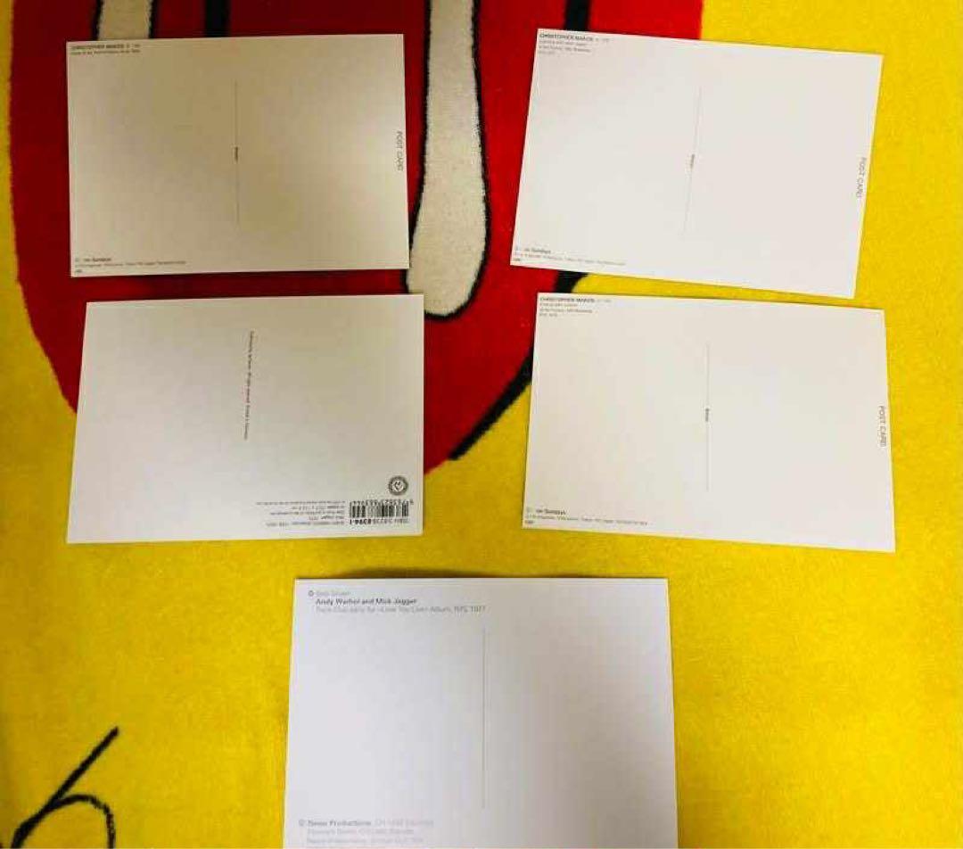 【ポストカード】Andy Warhol postcard 激レアセット1609
