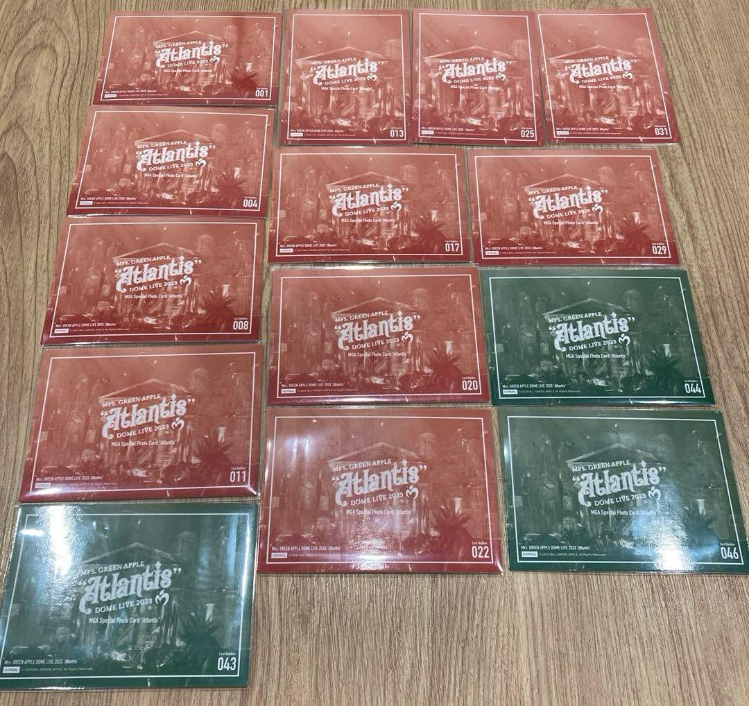 Mrs. GREEN APPLE Atlantisフォトカードa