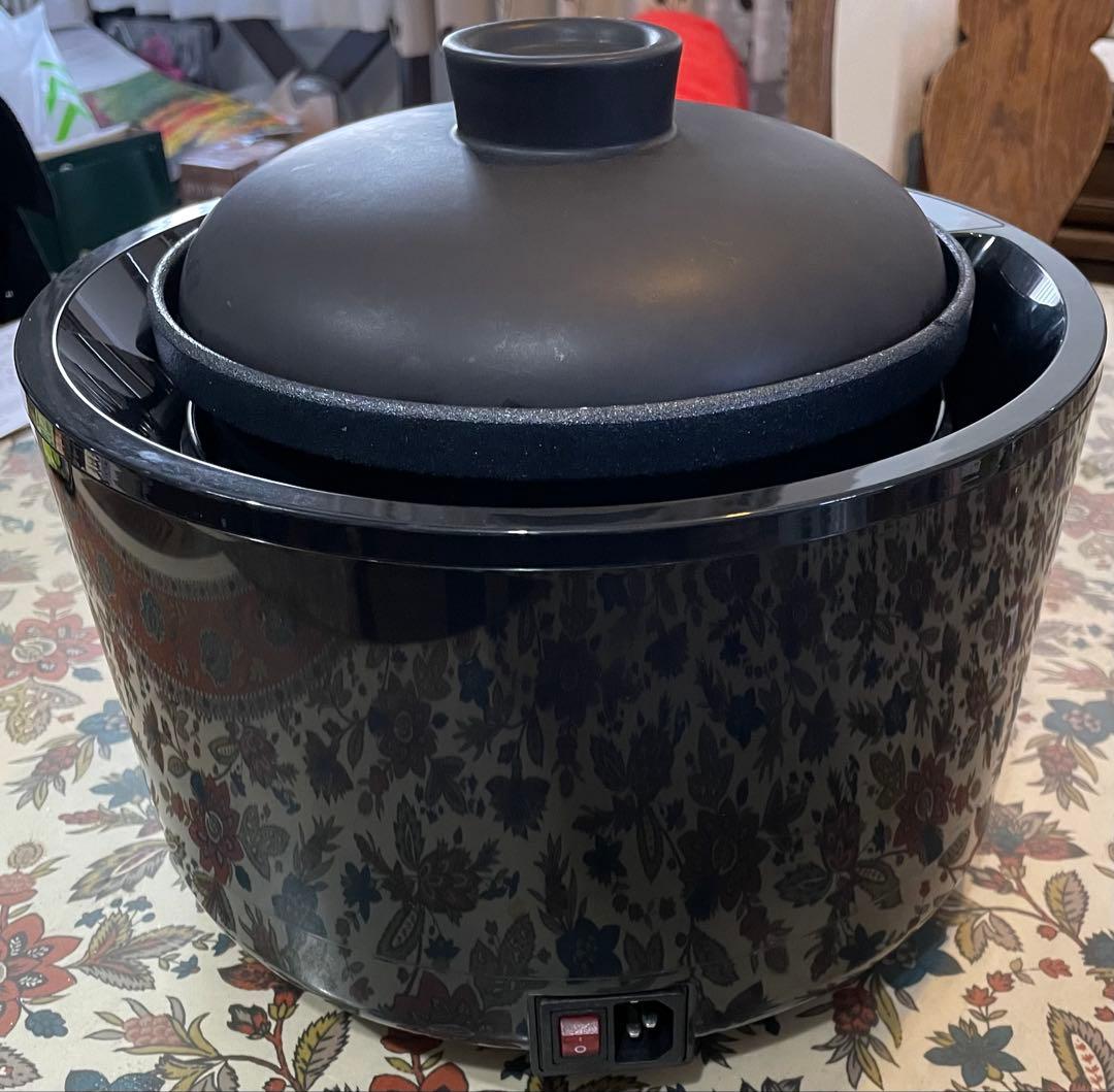 ソウイ SOUYI 土鍋炊飯器 フッ素/テフロン加工なし SY-150-BK