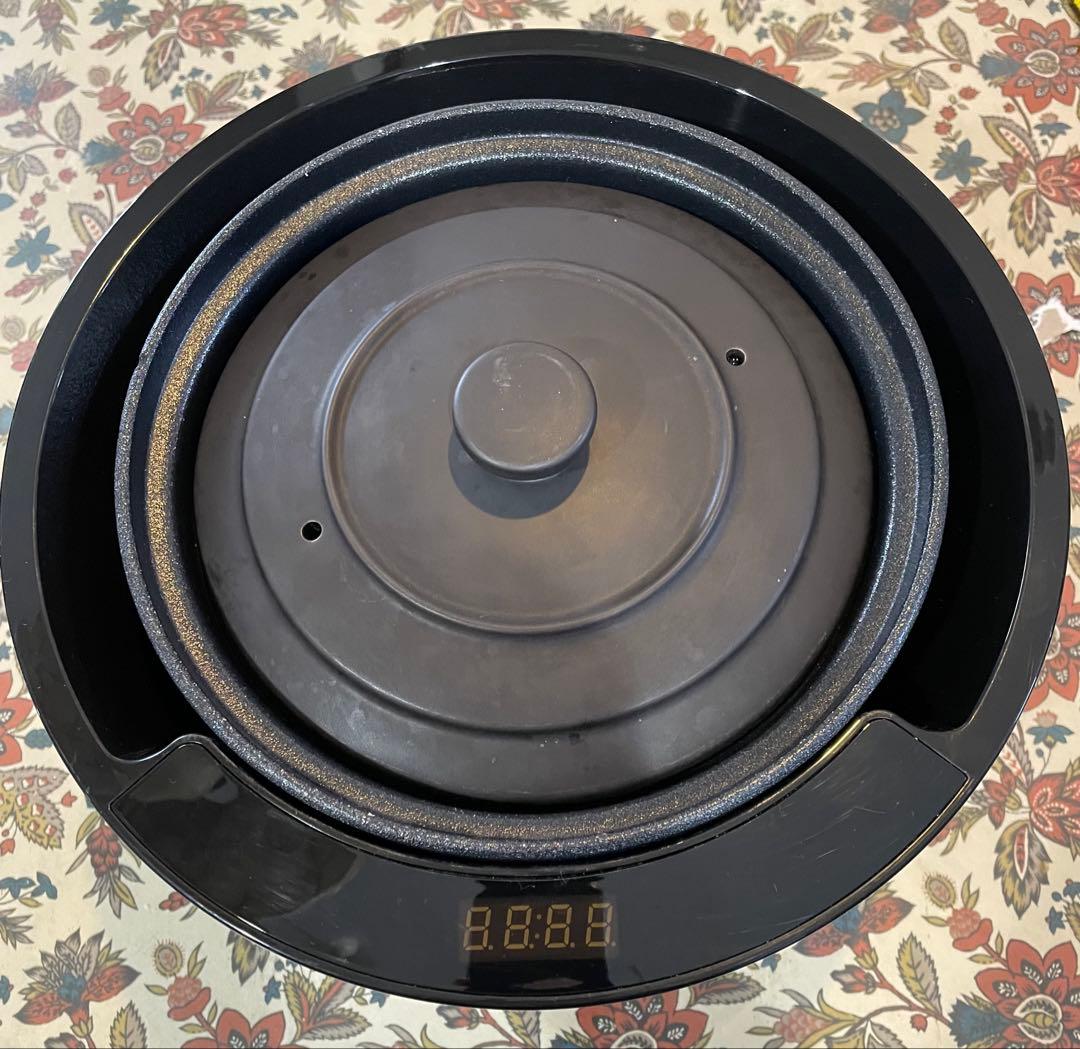 ソウイ SOUYI 土鍋炊飯器 フッ素/テフロン加工なし SY-150-BK