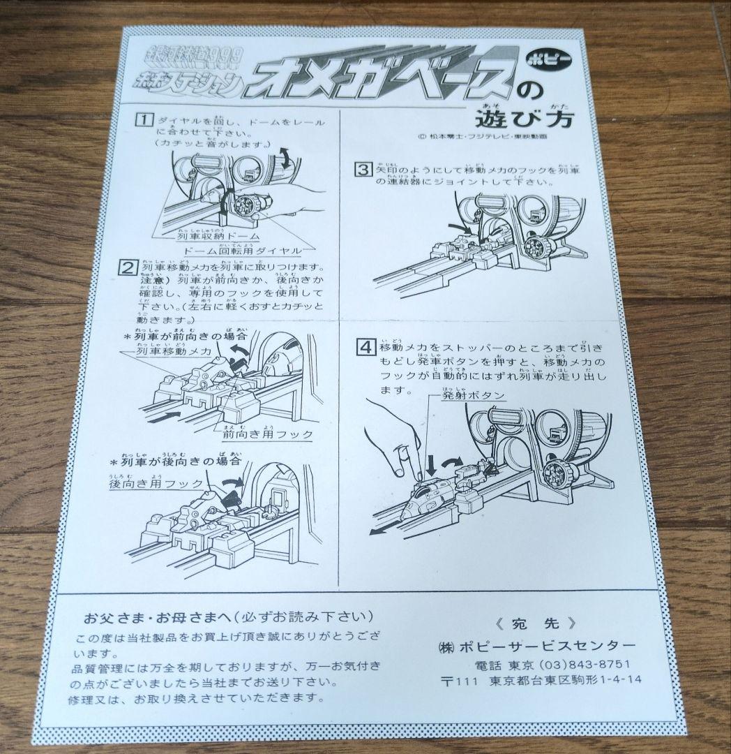 ポピー 銀河鉄道999 未来ステーション 　オメガベース