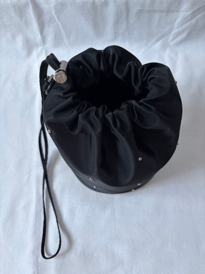 【VASIC】 DAY-TO DRAWSTRING STUDS ブラック