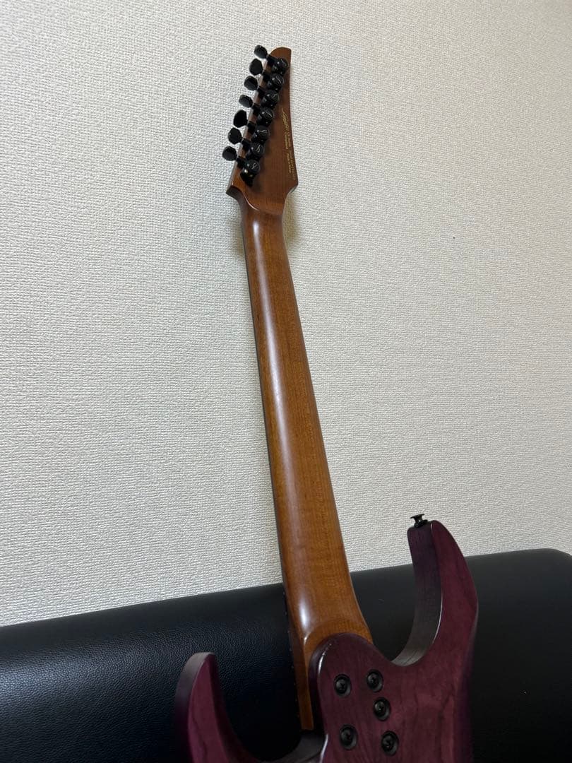 ギター Legator Ninja N7FP - IF Iris Fade