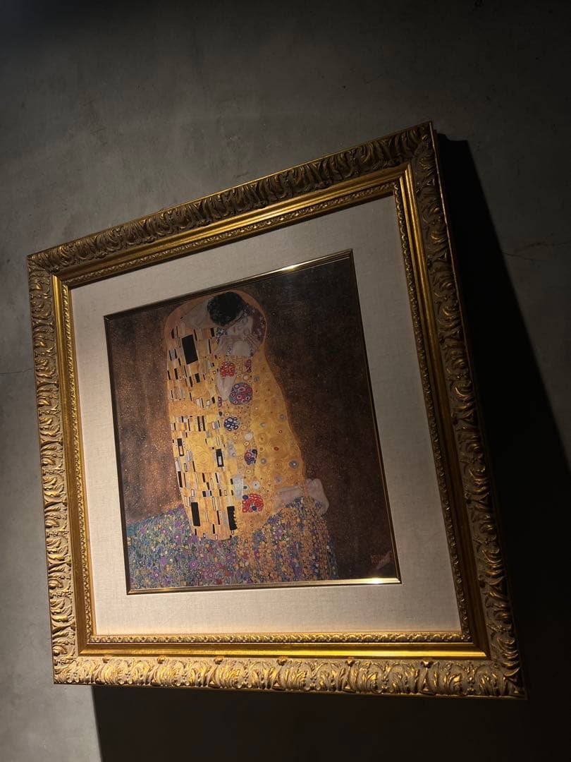 グスタフ・クリムト「接吻」