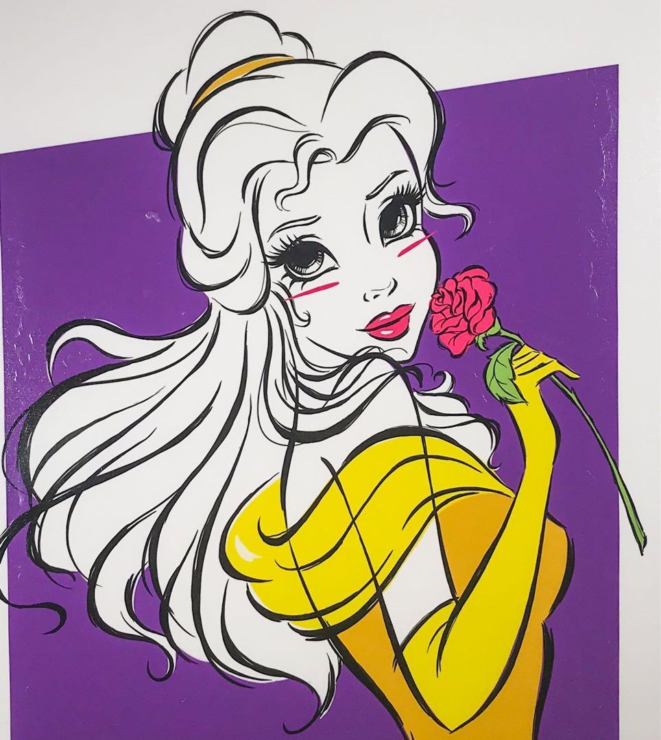 美女と野獣ベル JENNY CHUNG 限定版画たったの50部 アールビバン