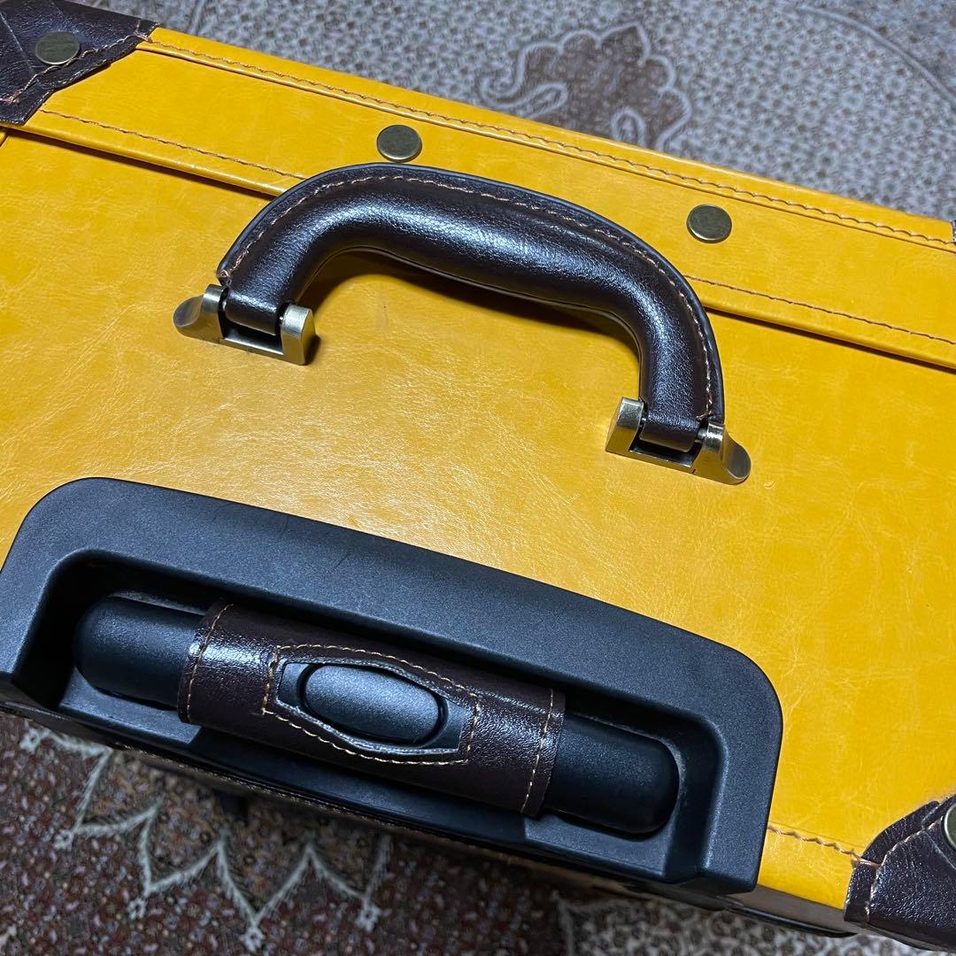 リトルミイ　ムーミン　キャリーケース　スーツケース 廃盤品　希少 35L 黄色