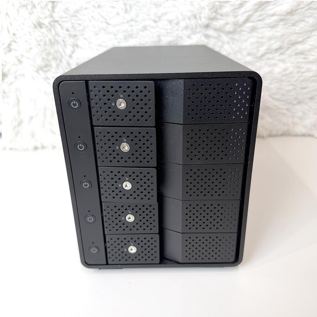 【美品】 裸族のカプセルマンション 5Bay V2 CRCM535U32CIS