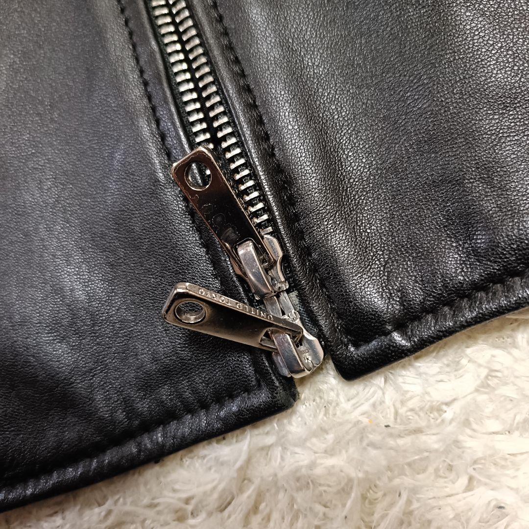 【XLサイズ】ユナイテッドトウキョウ レザージャケット ラムレザー 羊革 4号