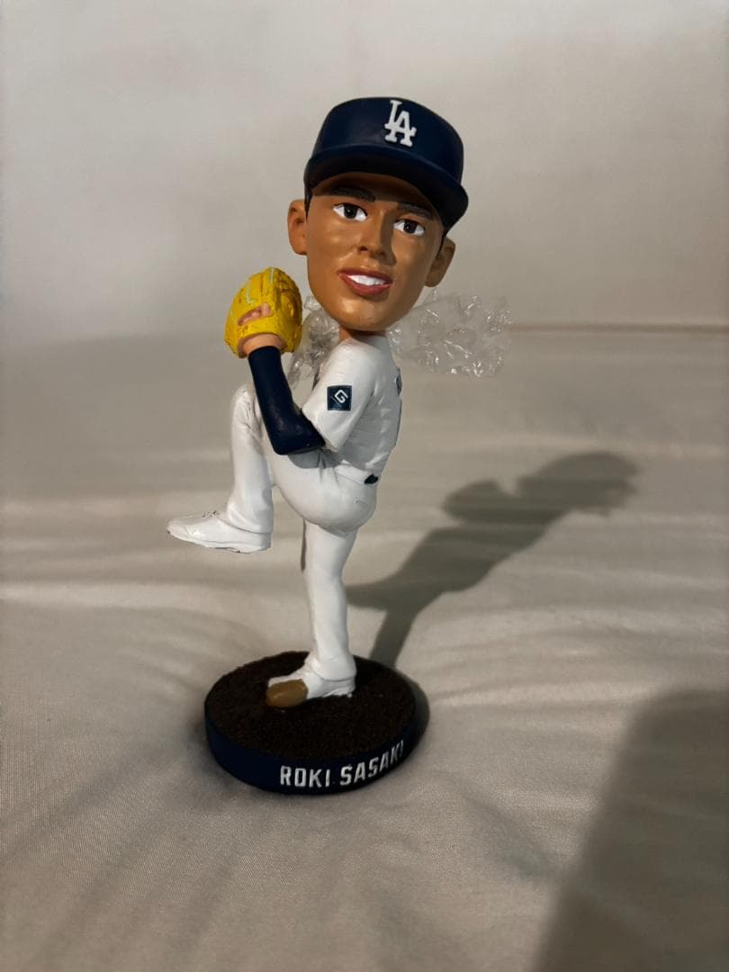 8/4来場者限定 ロサンゼルス ドジャース 佐々木朗希 ボブルヘッド