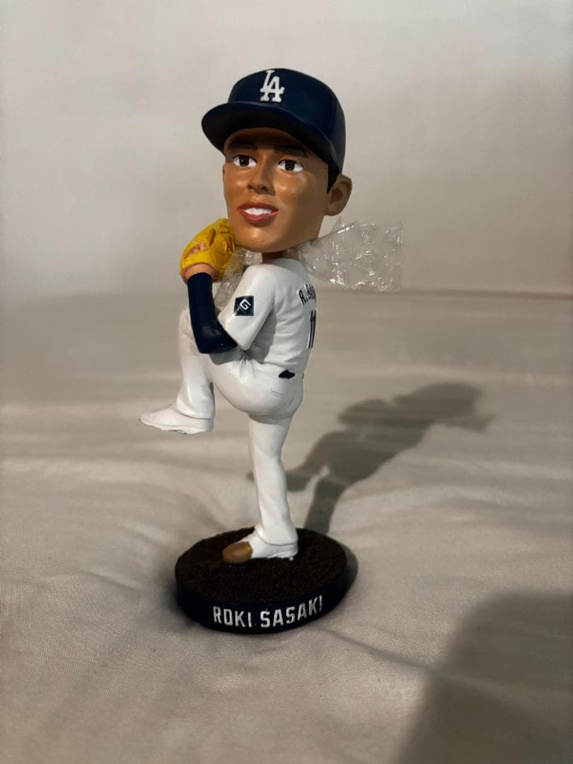 8/4来場者限定 ロサンゼルス ドジャース 佐々木朗希 ボブルヘッド