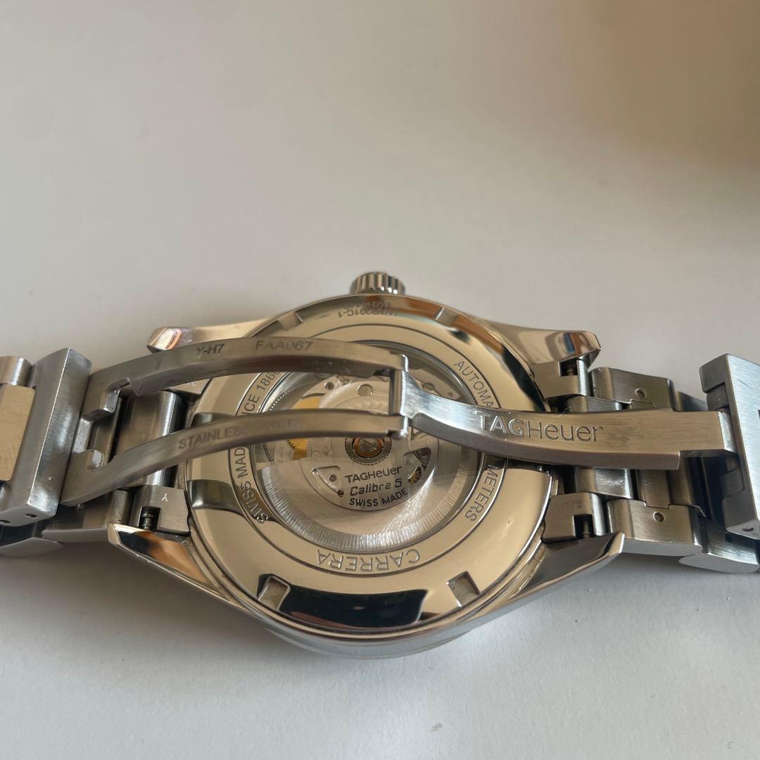 美品　タグホイヤー　カレラ　キャリバー5 デイデイト