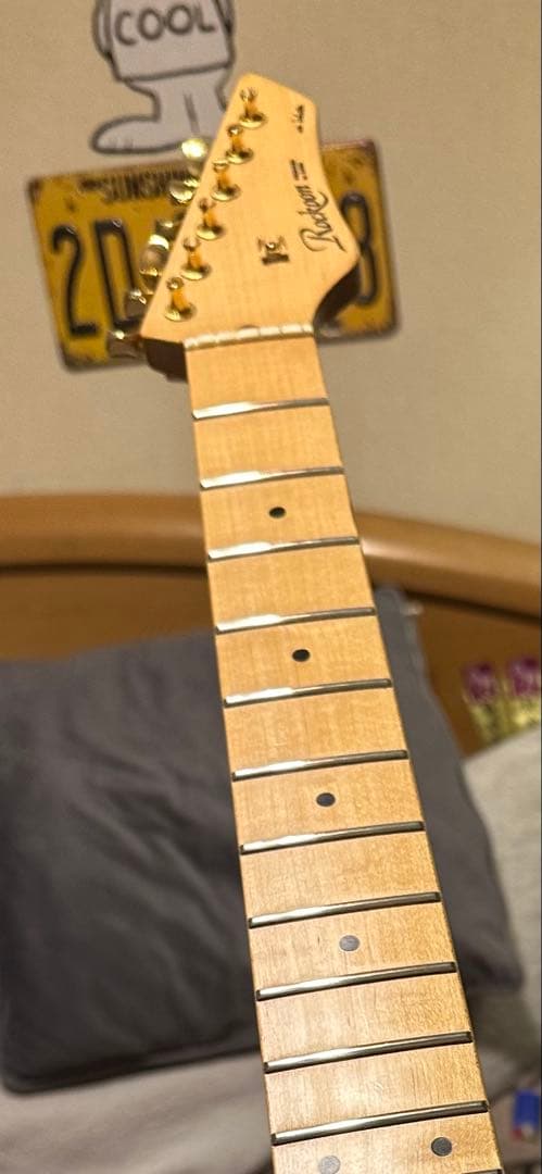 超美品 RockoonKAWAI RA-65 シースルーブルーSchaller