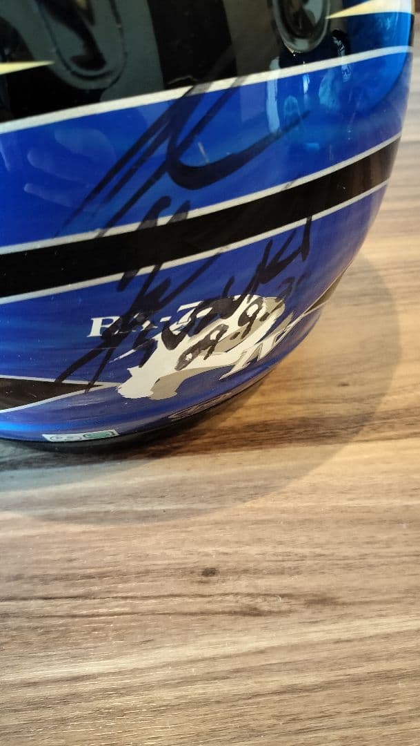 【北川選手サイン入り】Arai RX-7RR4 キタガワ フルフェイスヘルメット