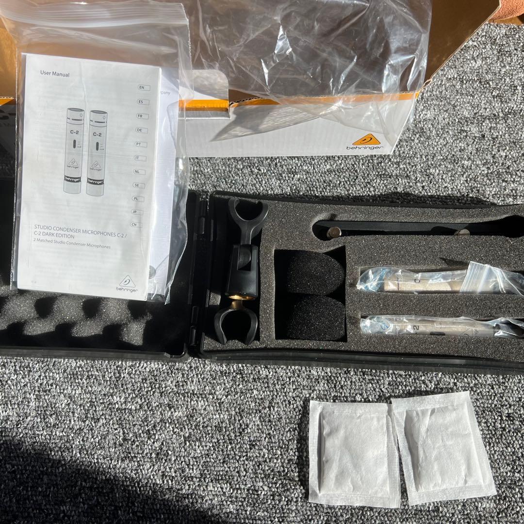 behringer C-2 新品未使用　デシケーター保管